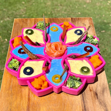 Load image into Gallery viewer, Rover Pet Products - Mandala eTray Slowfeeder eTray: Purple