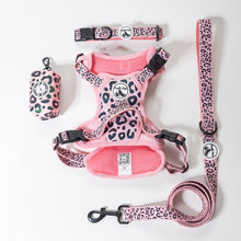 Load image into Gallery viewer, REFLECTIVE Comfort Explorer Harness: LEOPARD PRINT
