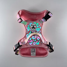 Load image into Gallery viewer, REFLECTIVE Comfort Explorer Harness: LEOPARD PRINT