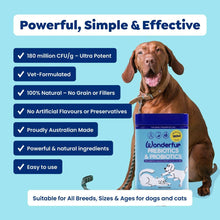 Load image into Gallery viewer, Wonderfur - Wonderfur Prebiotics & Probiotics for dogs and cats 150g