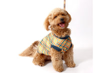 Load image into Gallery viewer, Velvet Lined Orange Plaid Dog Jumper