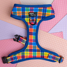 Load image into Gallery viewer, Country Plaid | Neck Adjustable Dog Harness