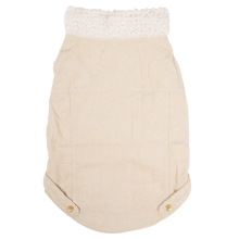 Load image into Gallery viewer, CORDUROY DOG VEST: SAND

