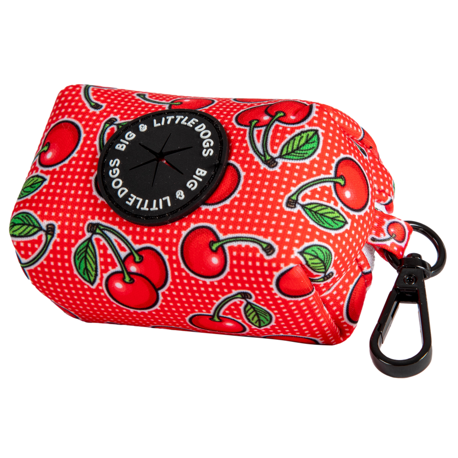 DOG POOP BAG HOLDER: CHERRYLICIOUS