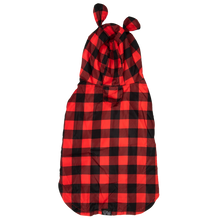 Load image into Gallery viewer, DOG RAINCOAT: BUFFALO PLAID
