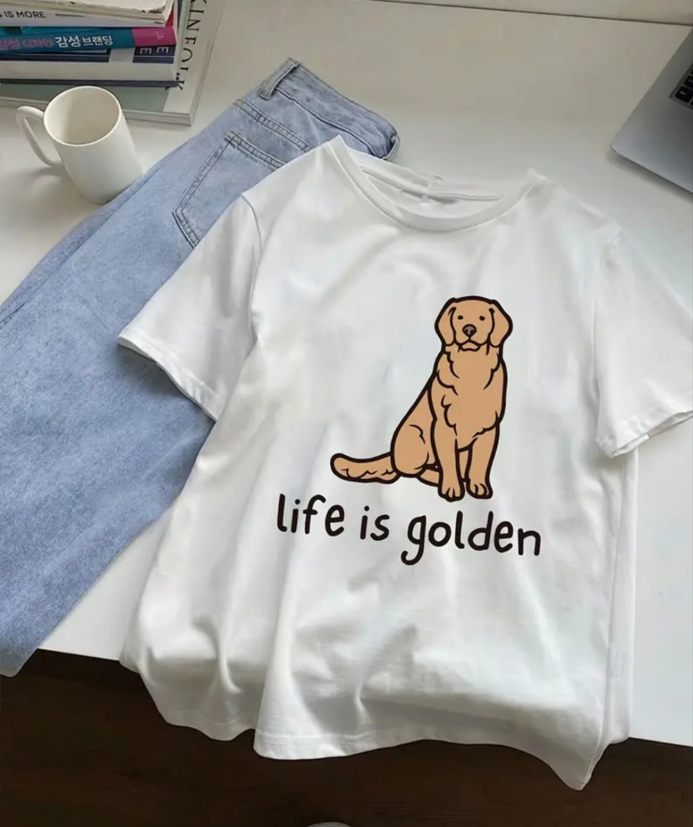 Life is Golden tee