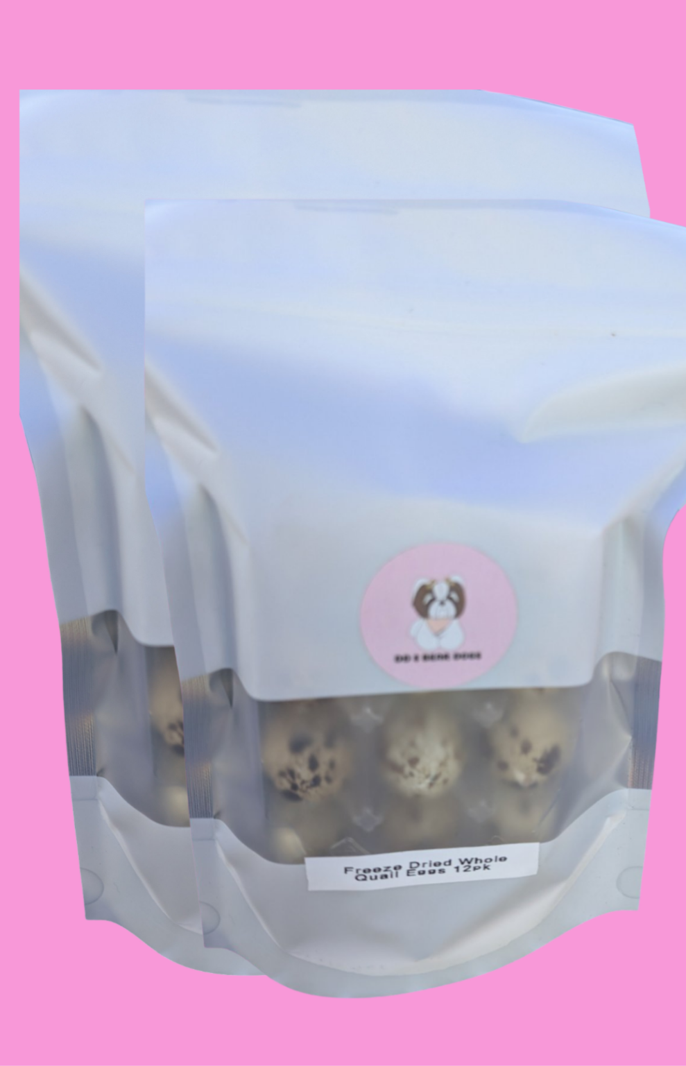 Freeze-Dried Whole Quail Eggs 12pack