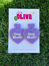 Load image into Gallery viewer, Dog mum Earrings
