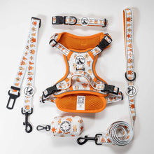 Load image into Gallery viewer, Comfort Explorer Harness: ORANGE MONSTERS
