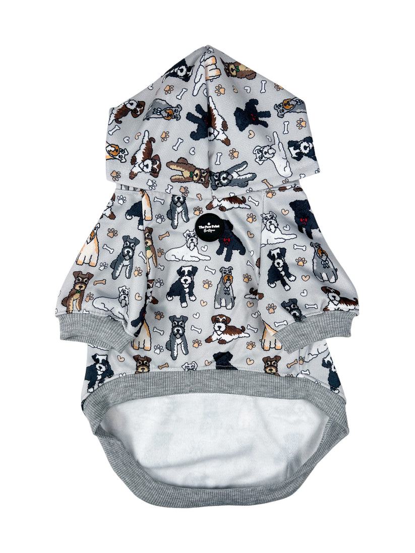 The Schnauzer Dog Hoodie - All Over Print