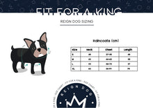 Load image into Gallery viewer, Reign Dog - Make it Reign - Dog Raincoat

