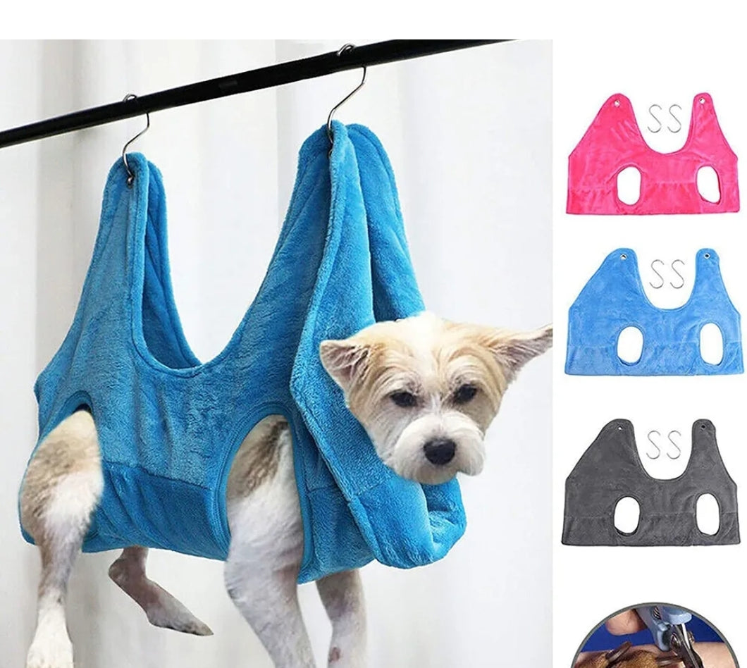 DOG GROOMING SLING HAMMOCK