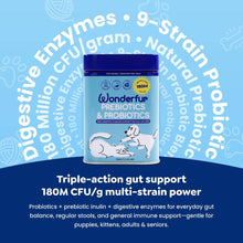 Load image into Gallery viewer, Wonderfur - Wonderfur Prebiotics &amp; Probiotics for dogs and cats 150g
