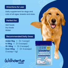 Load image into Gallery viewer, Wonderfur - Wonderfur Prebiotics &amp; Probiotics for dogs and cats 150g
