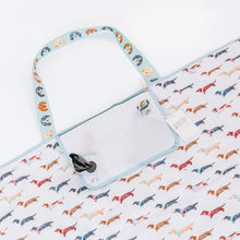 Load image into Gallery viewer, Dog Picnic Blanket - Dainty Dachshunds
