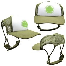 Load image into Gallery viewer, Green Tennis Ball Club Trucker Hats for Dogs
