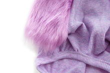 Load image into Gallery viewer, Lovely lavender faux fur dog top
