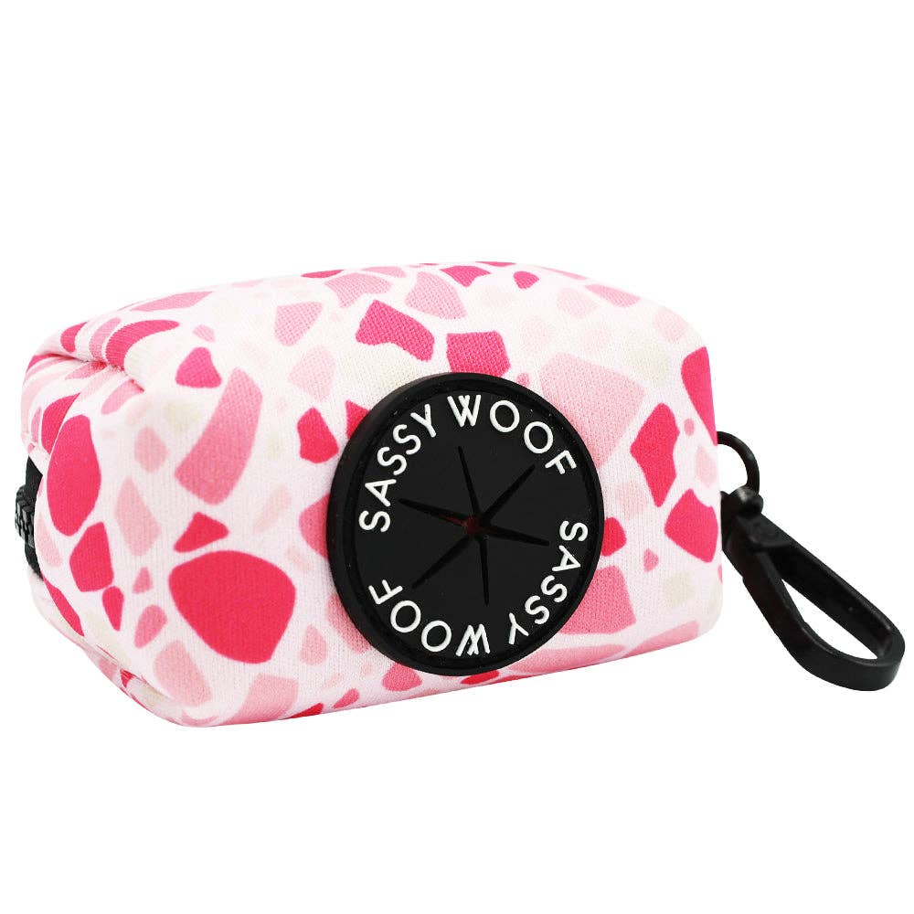 SASSY WOOF - Dog Waste Bag Holder - Mykonos