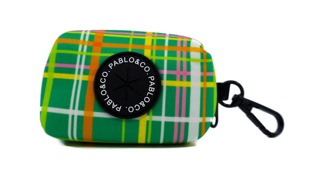 Pablo & Co. Boutique - Groovy Grid - POOP BAG HOLDER
