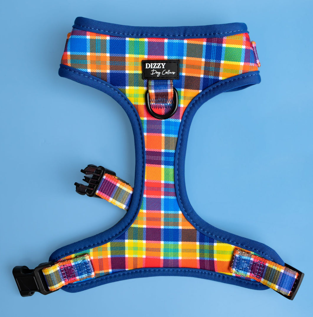 Country Plaid | Neck Adjustable Dog Harness