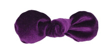 Load image into Gallery viewer, Velvet Bow - Plum
